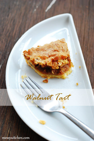 Walnut Tart - Tarte Aux Noix